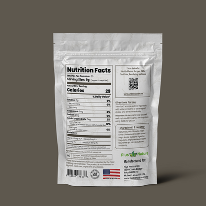 Oat fiber (beta glucan) Powered Wellness